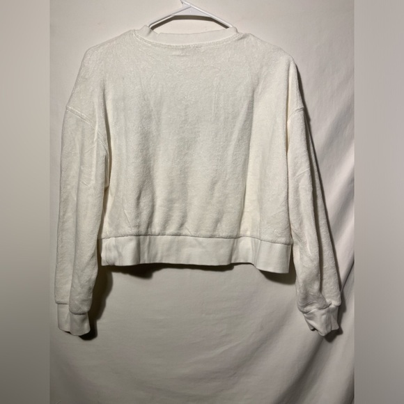Zara Women’s Miami South Beach 1995 Retro Crop Terry Cool Cruise Sweatshirt - Picture 3 of 6